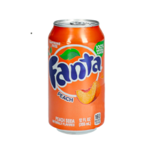 Fanta Peach USA 350ml inkl. Pfand