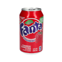 Fanta Strawberry USA 350ml inkl. Pfand